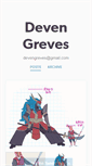 Mobile Screenshot of devengreves.com